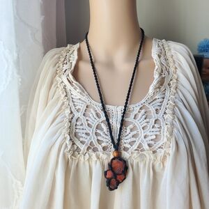 🛍️BUNDLE ONLY ITEM🛍️ Caged Jasper Necklace